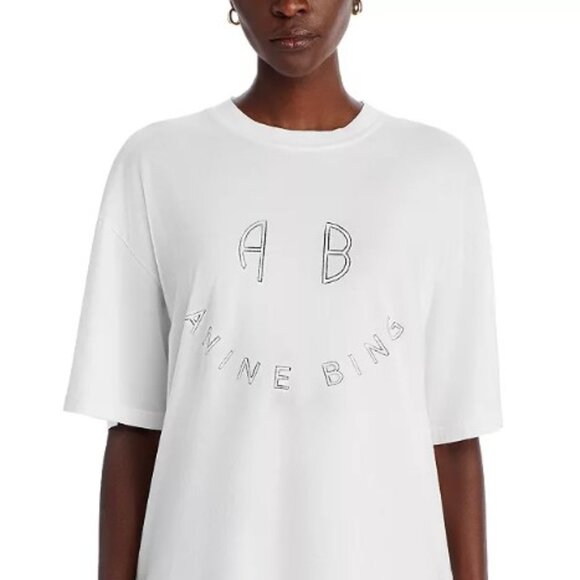 BNWT ANINE BING KENT SMILEY TEE - Picture 3 of 9
